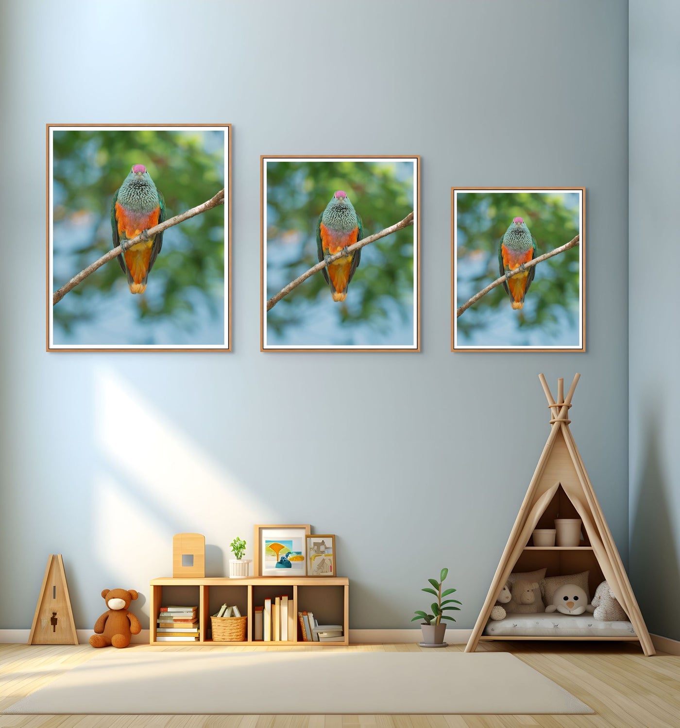 The Rose-Crown Fruit Dove